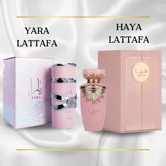 DUO YARA Y HAYA LATTAFA 100ml + OBSEQUIO